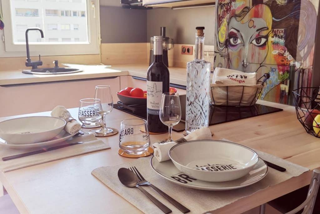 Appartement Premium, Proche Faculte & Centre Ville Ideal Digital Nomad Perpignan Eksteriør bilde