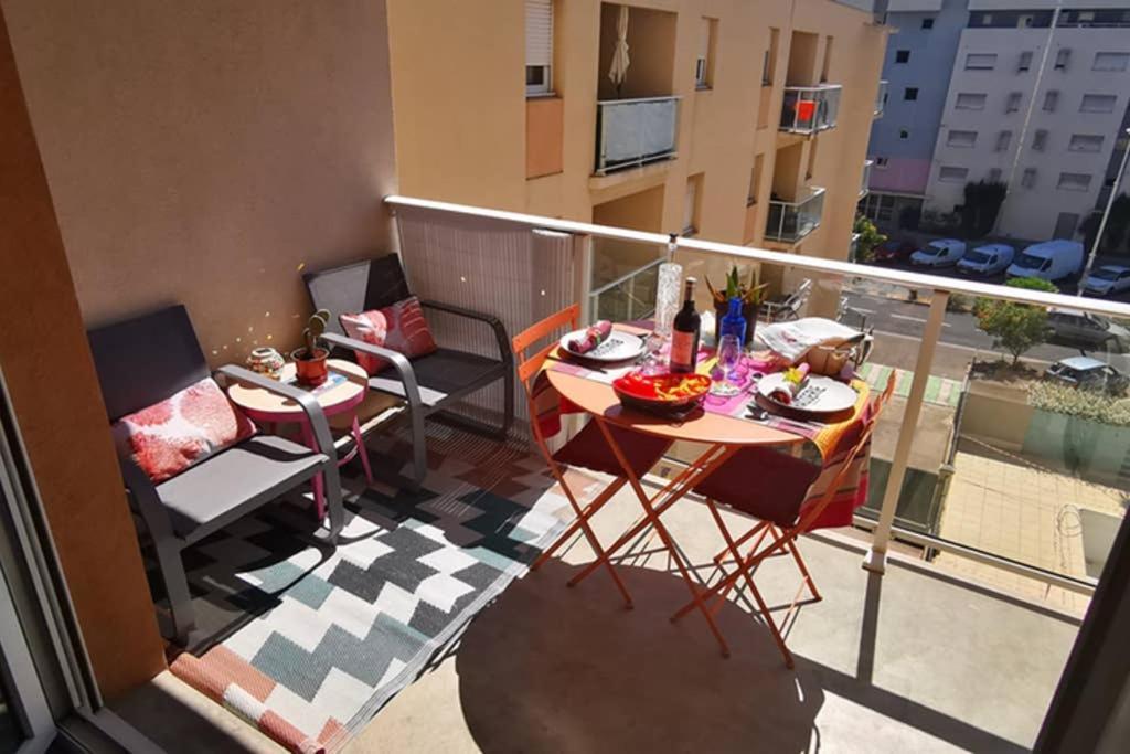 Appartement Premium, Proche Faculte & Centre Ville Ideal Digital Nomad Perpignan Eksteriør bilde